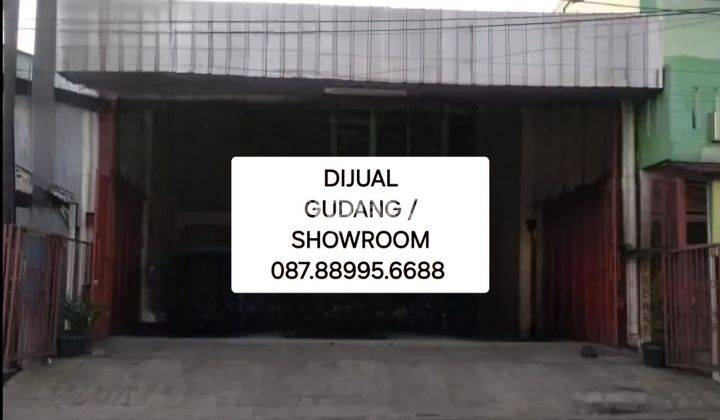 Gudang / Showroom  di pinggir jalan raya 1