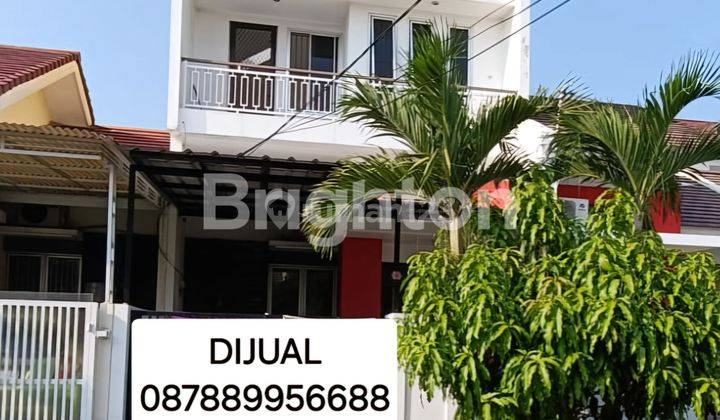 cepat Rumah 2lantai Semi furnished di Harapan Indah 2 1