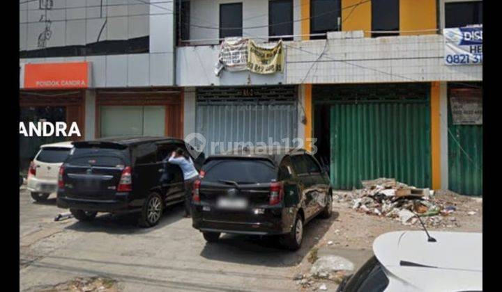 Dijual/ Disewakan Ruko Jalan Raya Taman Asri Pondok Tjandra Indah 1