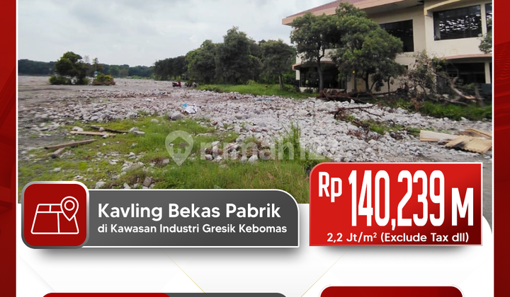 For Sale: Former Factory Land Plot in Gresik Kebomas Industrial Area, Gresik