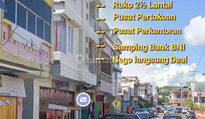 Disewakan Murah Ruko 2 ½ Lantai, Pusat Pertokoan dan Perkantoran, Ready 1