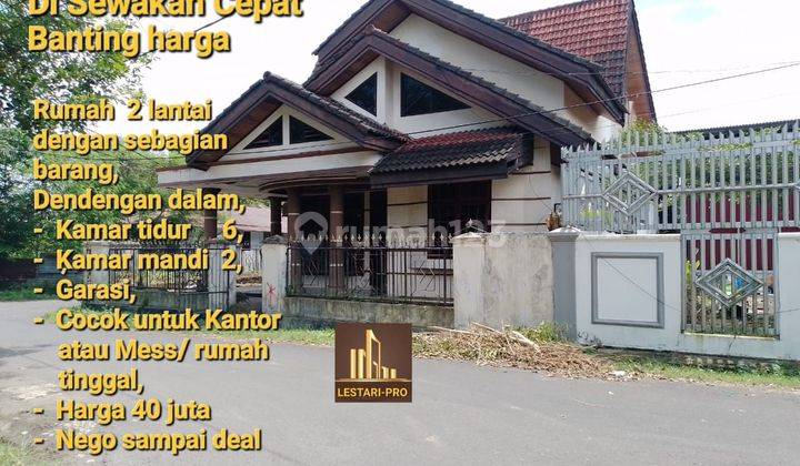 Rumah bagus di sewakan murah, sebagian barang 1