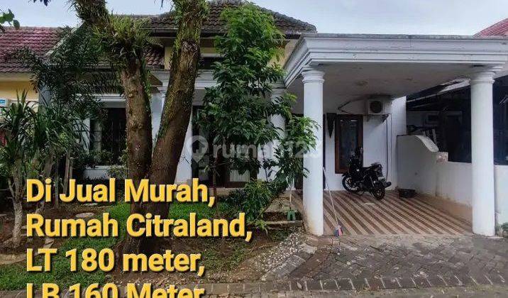 Rumah Citraland Banting harga, siapa cepat dapat 1