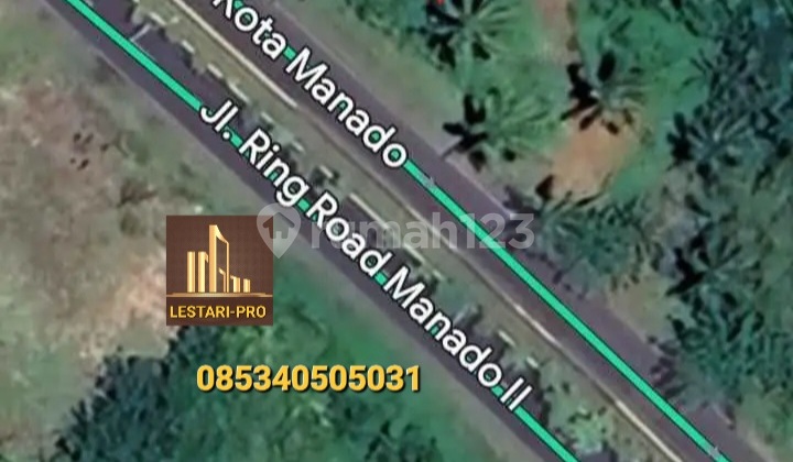 Tanah Di Jalan Lingkar Ring Road 2 Manado Luas 17.471 M Tanah Di Jalan Lingkar Ring Road 2 Manado Luas 17.471 M
