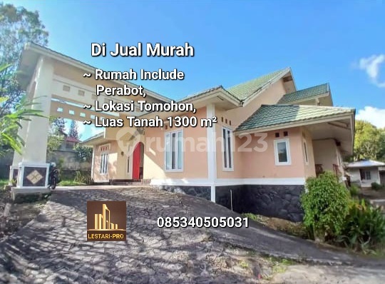 Jual Sangat Murah Rumah Cantik 2 Lantai Include Semua Barang Tomohon 1