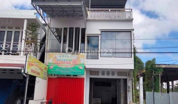 Ruko Tomohon Lokasi Pertokoan Kantor Kuliner, Jalur Ramai 1