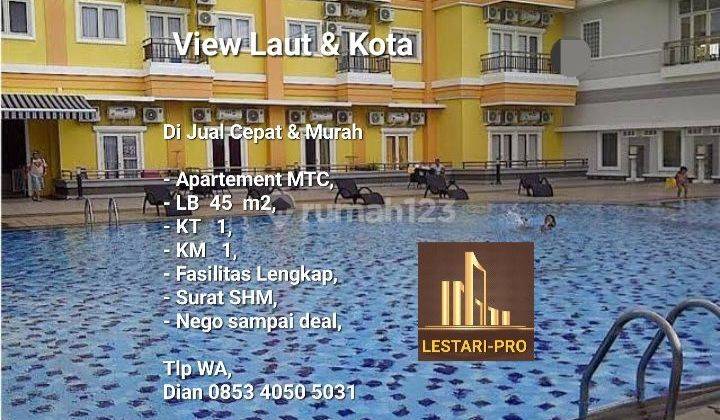 Di jual Cepat dan Murah, Apartement MTC View Laut, Siapa Cepat Dapat 1