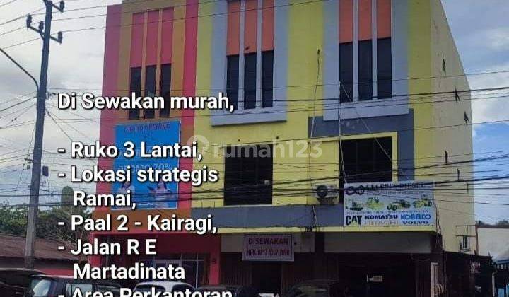 Ruko 3 Lantai di Lokasi Paling Laris, Area Perkantoran Dan Pertokoan 1