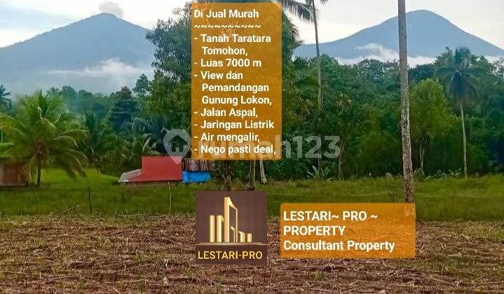 Location, Scenery, and City View of Tomohon, Asphalt Access, Running Water Location, Scenery, and City View of Tomohon, Asphalt Access, Running Water