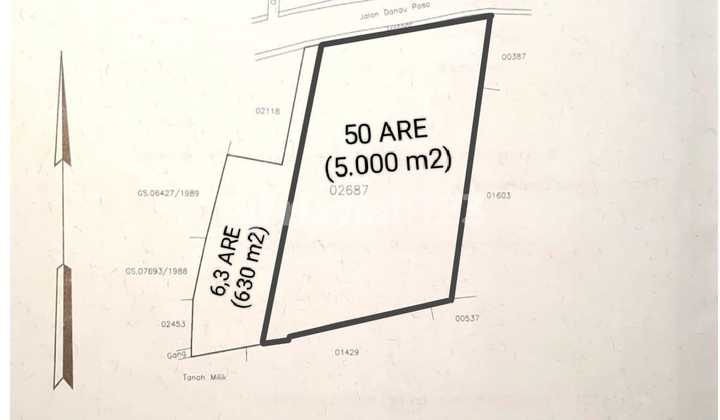 Sebidang Tanah Lokasi Strategis Denpasar 