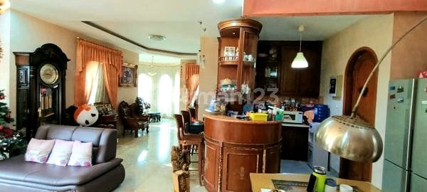 Turun Harga Dari 8m Jadi 6,5m,2 Rumah Hook Gandeng 2 Besar Keren Siap Huni Di Harapan Indah  2