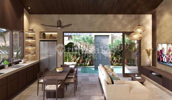 Villa Modern 3-Kamar dalam Tahap Perencanaan dengan Kolam Renang Pribadi & Taman di Lombok