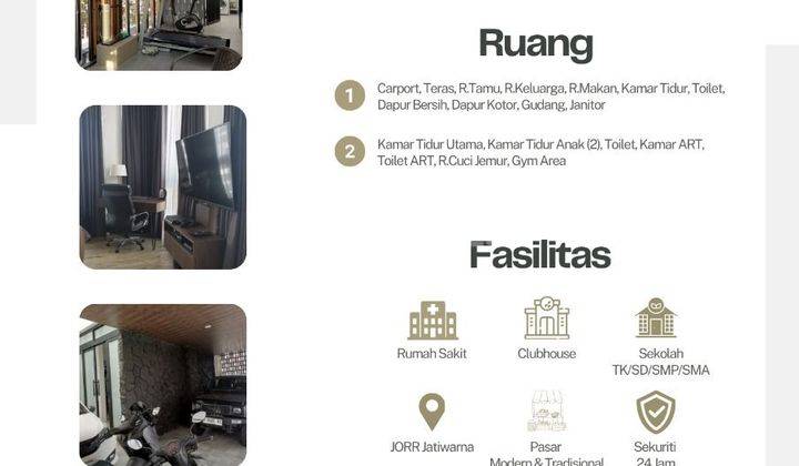 Dijual Rumah 2lt Mewah Tropis Minimalis Baguss !! 2