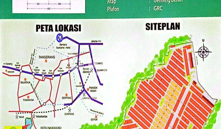 UTJ 1 juta sudah dapat rumah hanya 600m Dari Stasiun Tigaraksa 2