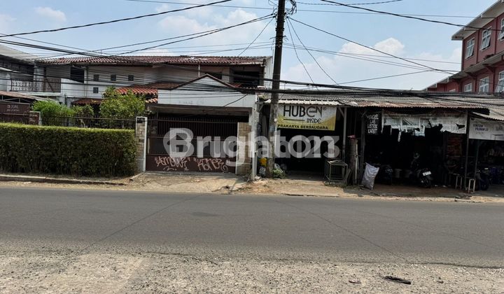 Tanah berisi Kontrakan di Pinggir Jalan Raya Pondok Aren Bintaro