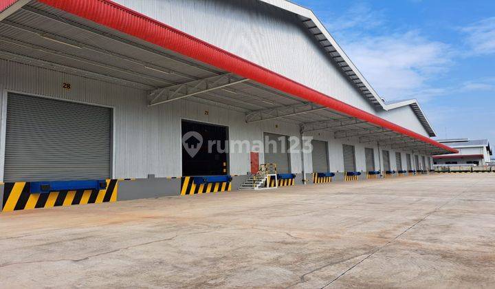 Disewakan Pabrik Gudang Modern Full Loading Dock Cikrng Deltamas 2