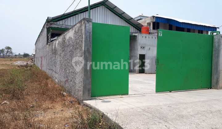 Dijual Gudang/Pabrik di Luar Kawasan Jababeka Belakang GOR       
