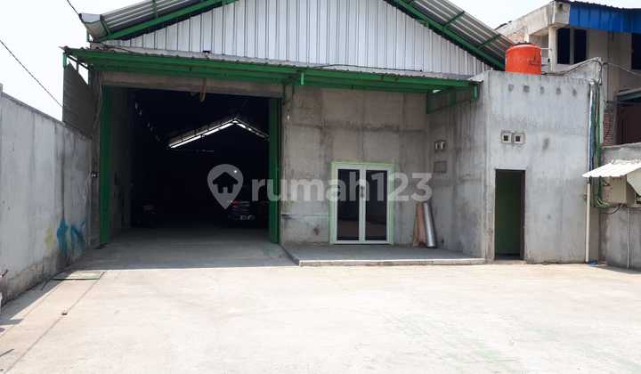 Gudang Dijual di Luar Kawasan Jababeka Belakang GOR Wibawa Mukti