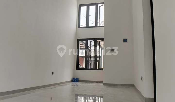 rumah Boho Minimalis mezanin free biaya notaris dan bphtb