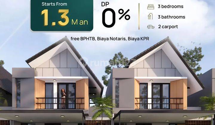 Rumah 2 Lantai Modern Minimalis Dekat Uii Di Daerah Depok 1