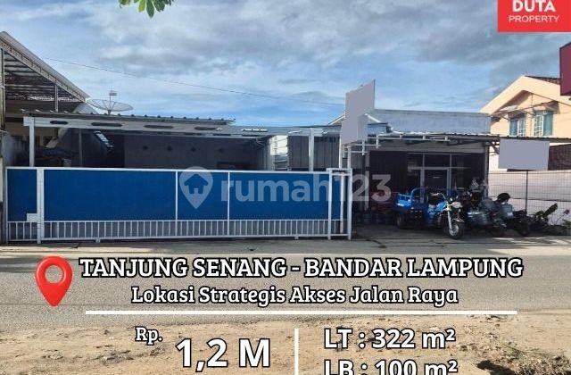 Dijual Rumah Turi Raya Tanjung Senang Kota Bandar Lampung Akses Jalan Raya