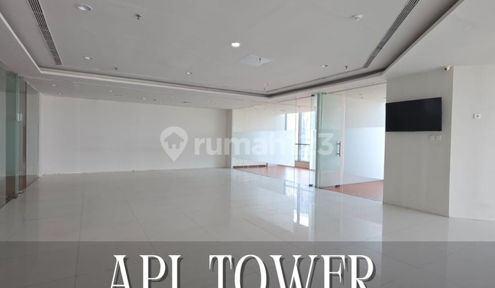 Sewa Office Space Apl Tower, Lantai Sedang, 6 Ruangan Ready Fit Out