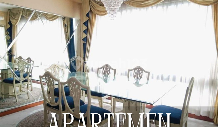 2 Unit Jadi 1 Apartemen Condo 3+1 Full Furnished Taman Anggrek