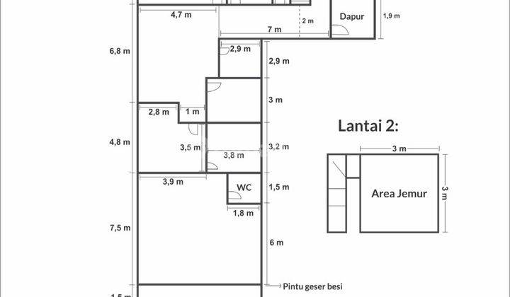 Disewakan Ruko Di Jl Bantul Km 4,5 Kasihan, Bantul, Jogja 2