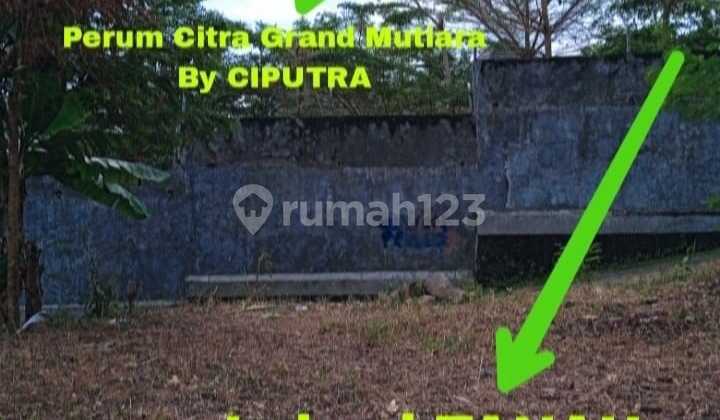 Dijual Tanah Pekarangan Belakang Perumahan Citra Grand Mutiara