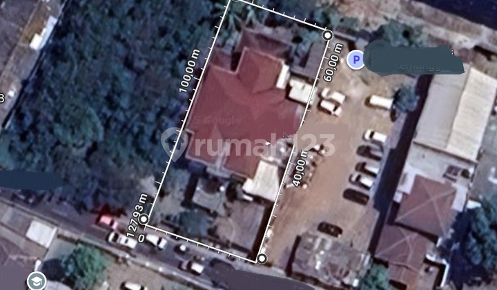 DIJUAL LELANG RUMAH LUAS COCOK UNTUK USAHA KEBON JERUK, JAKBAR