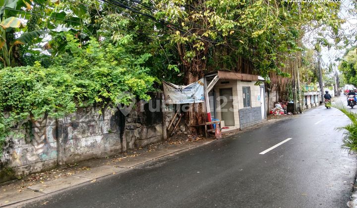 Lahan Tanah Kebun Kosong Berpagar Di Jl Limo Kebayoran Lama