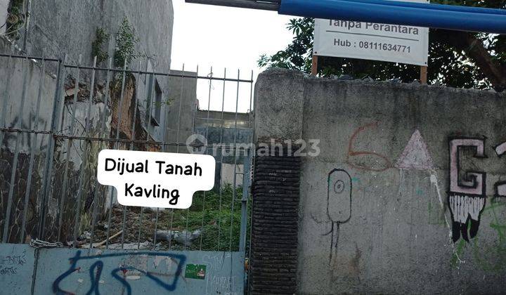 Dijual Tanah ,Jl Kramat Jaya Baru - Johar Baru 1