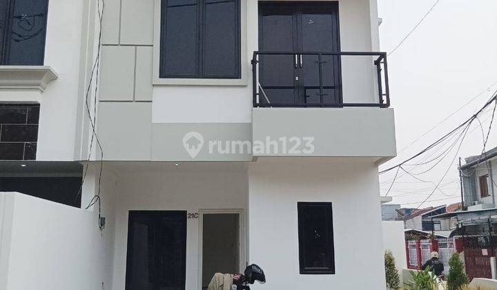 Rumah Mewah 2 Lt Shm Di Pisangan Baru + , 5 Menit Ke Stasiun Jatinegara 1