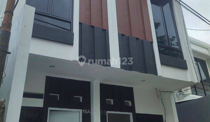 Jual Rumah Mewah Murah Minimalis Modern Lantai 2 Lokasi Strategis Di Cipinang Elok Jakarta Timur  1