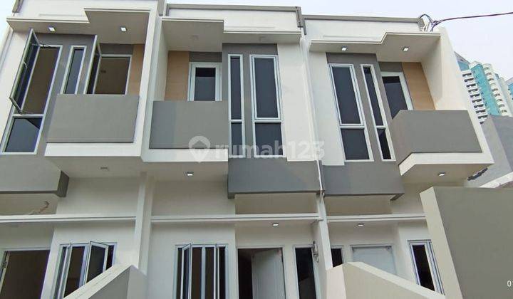 Dijual Rumah Murah Minimalis Modern 2 Lantai Semi Apt  Di Sunter Jakarta Utara  1