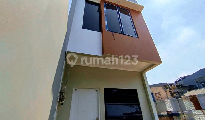 Jual Cepat! Rumah 2 Lantai Mewah Minimalis Di Pangkalan Asem, Bebas Banjir 1