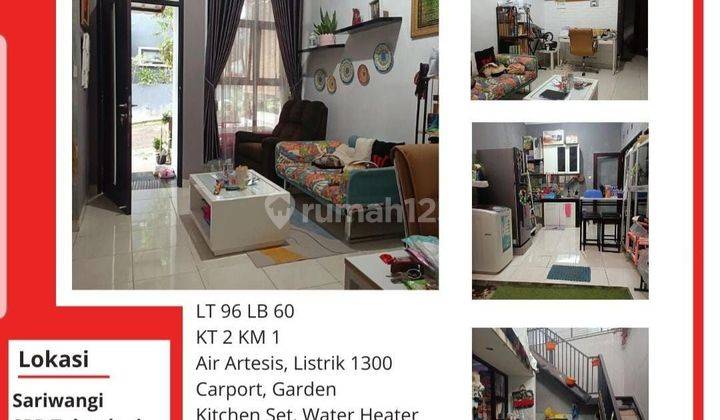 Di Jual Cepat rumah cluster  rasa Villa di Pusat Bandung barat 1