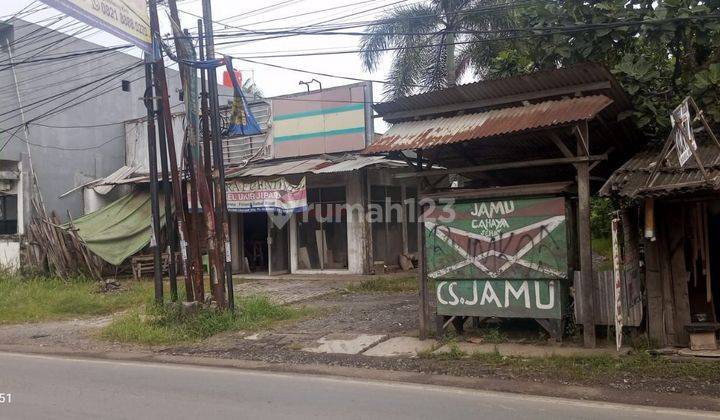 Di Jual cepat Tanah darat di pinggir Jln raya cibarusah dekat smk cibarusah 1