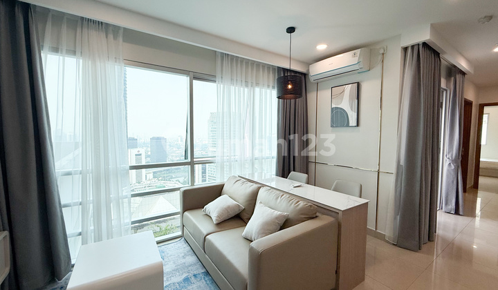 Sahid Sudirman Residences 2 Bedrooms 70m² Furnished For Rent
