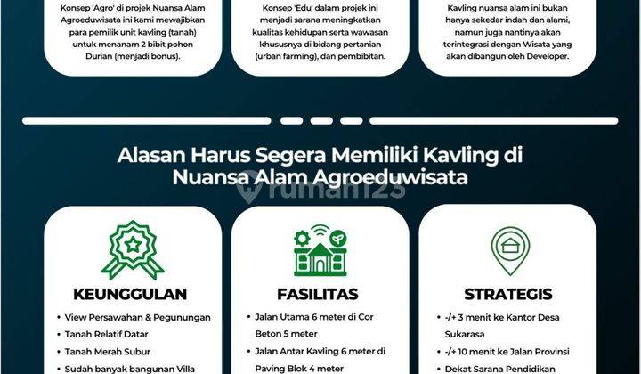 Dijual tanah kavling murah mulai dari 39 juta  2