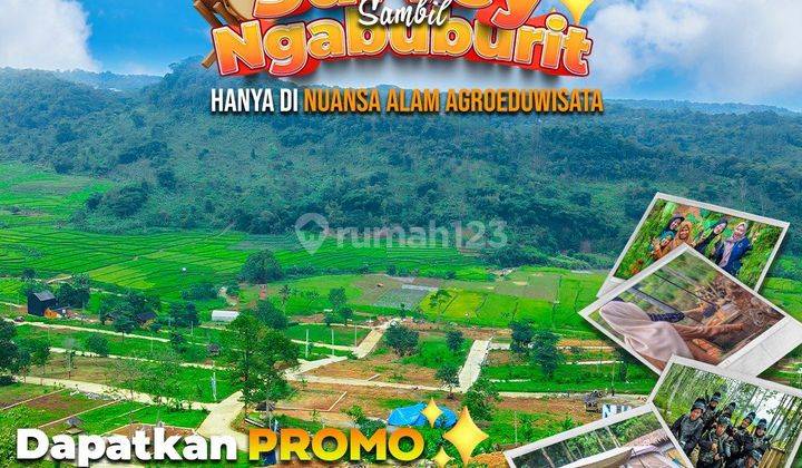 Dijual tanah murah dekat jakarta pemandangan alam  1