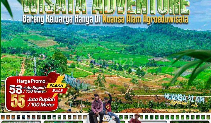 Dijual tanah kavling wisata murah hanya 39 juta dekat Jakarta  1