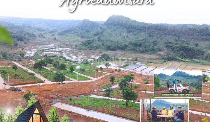 Dijual tanah kavling wisata murah view pemandangan alam  1