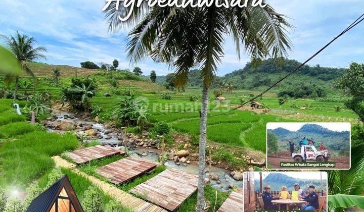 Dijual tanah kavling wisata murah view pemandangan alam  1