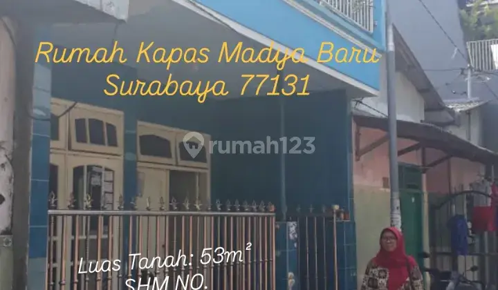 Rumah Murah 2 Lantai Kapas Madya Baru Surabaya Indra 77131 1