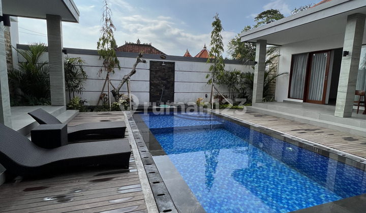 Newly fully furnished 3 bedroom villa in Tumbak Bayuh, Pererenan with pool