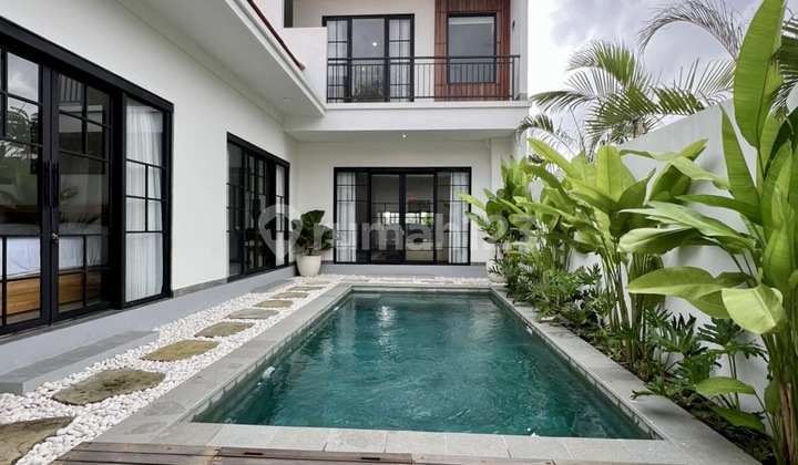 Brand new furnished 3 bedroom villa in Babakan, Canggu just 14 minutes to the beach