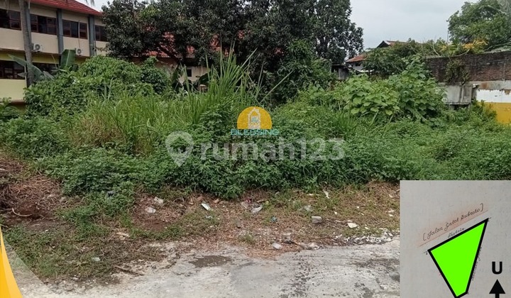 Tanah Strategis Siap Bangun di jalan Gatot Subroto 1