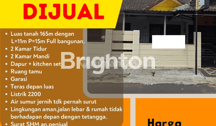 RUMAH SIAP HUNI JEMBER LINGKUNGAN NYAMAN 1