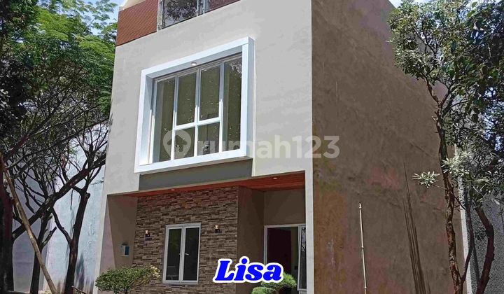 DIJUAL Rumah Hoek Greenwich Park Cluster Whelford – 3 Lantai, Harga 2,5M